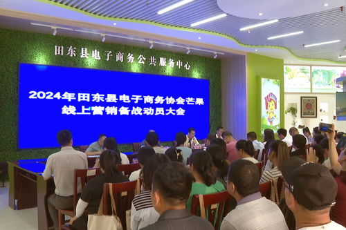 搭乘電商快車，田東芒果香飄萬里